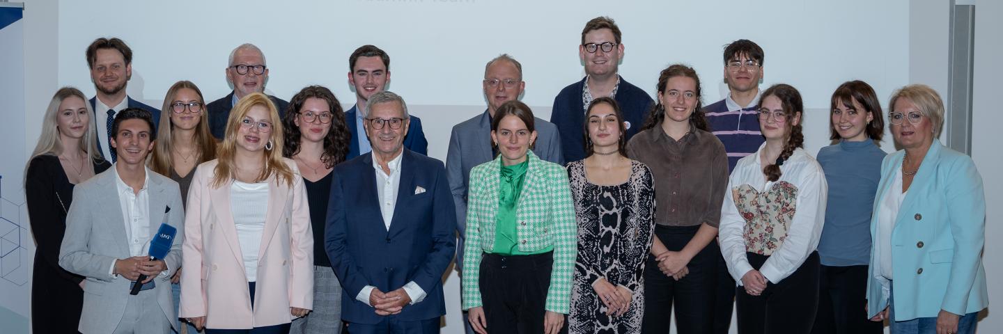 Pressefoto Abschlussfeier Media & Me