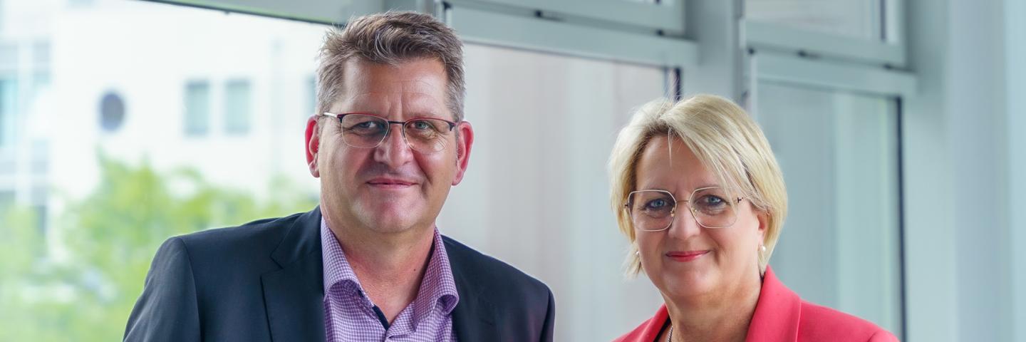 Michael Schmaus und Ruth Meyer