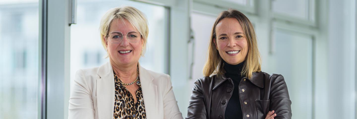 Ruth Meyer und Cindy Bauwens
