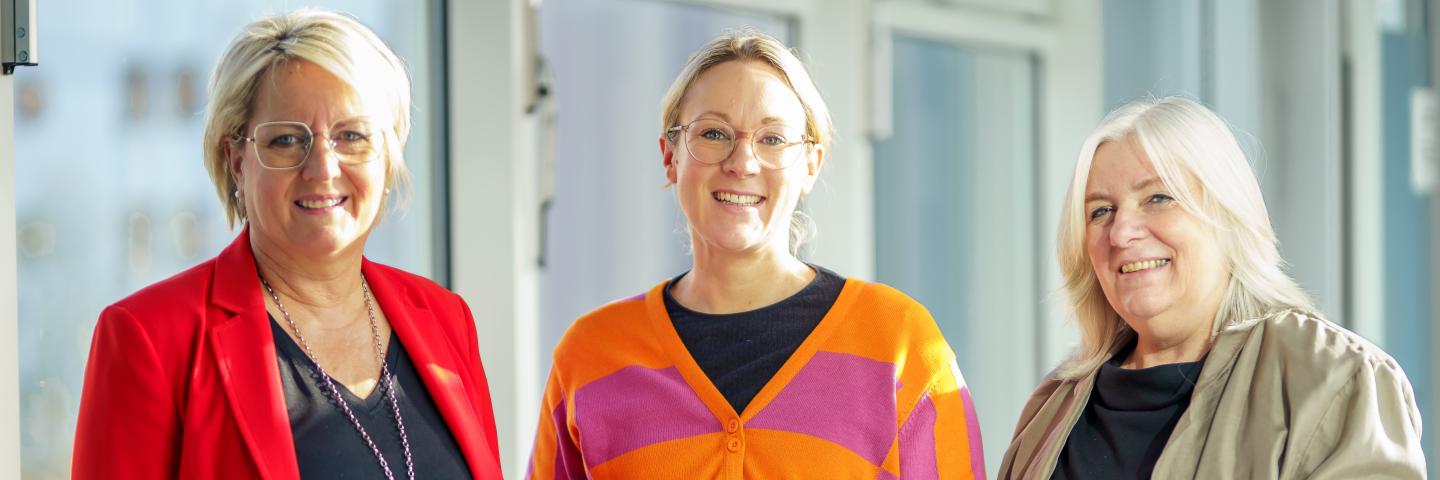 Ruth Meyer, Melanie Blatter und Karin Bickelmann (v.l.n.r.)